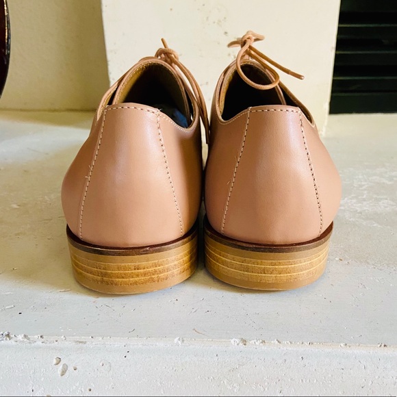 Everlane Italian Leather The Modern Oxford Blush 9 - Picture 6 of 7